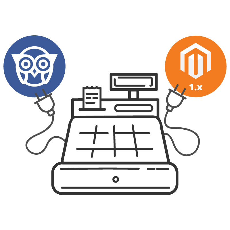 logo connecteur Magento Hiboutik