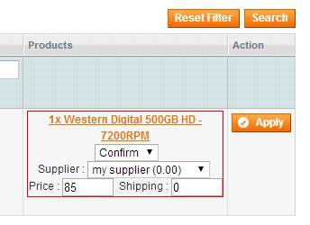 Magento Dropshipping Extension prix